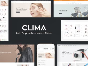 Clima - Responsive WooCommerce WordPress Teması