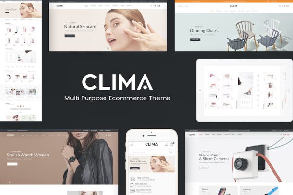 Clima - Responsive WooCommerce WordPress Teması