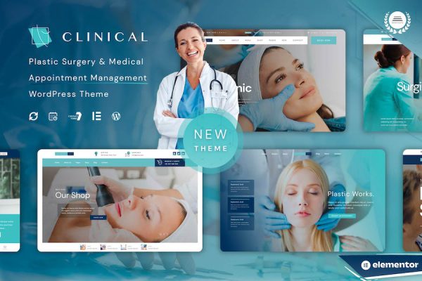 Clinical - Plastic Surgery Theme WordPress Teması