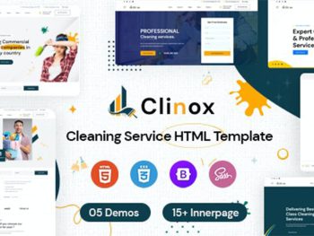 Clinox - Cleaning Services HTML Template Yazı Tipi