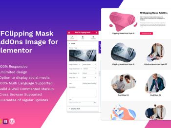 Clipping Mask addon - widget for Elementor WordPress Eklentisi