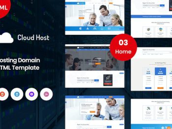 Cloud Host - Hosting Domain Template Yazı Tipi