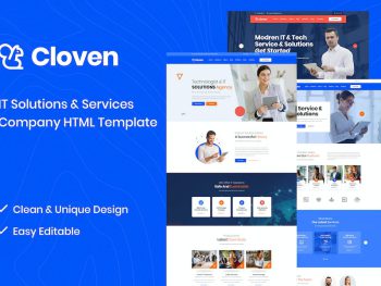 Cloven -IT Solutions And Services HTML5 Template Yazı Tipi