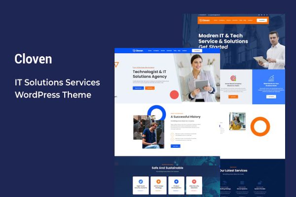 Cloven - IT Solutions Services WordPress Teması