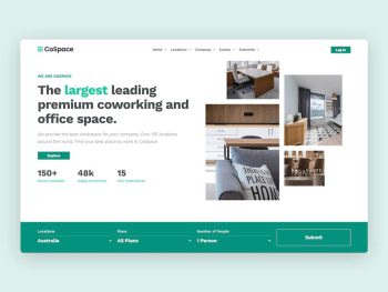 CoSpace - Bootstrap 5 Coworking Space Web Template Yazı Tipi