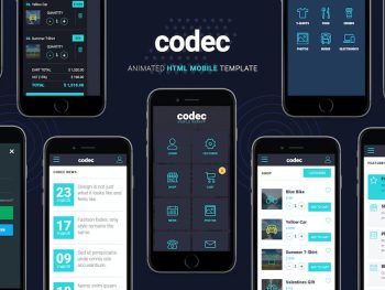 Codec - Mobile HTML Template Yazı Tipi
