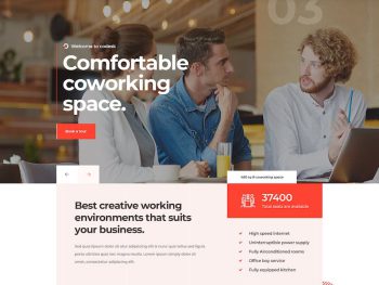 Codesk - Creative Office Space WordPress Teması