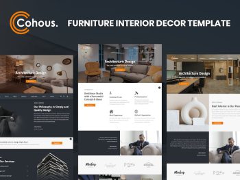 Cohous - Interior Design Template Yazı Tipi