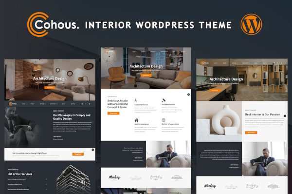 Cohous - Interior WordPress Teması