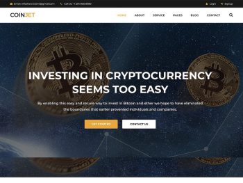 CoinJet | Bitcoin & Crypto Currency HTML Template Yazı Tipi