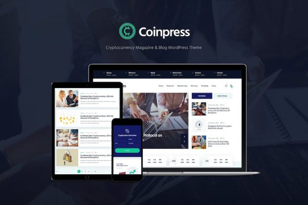 Coinpress WordPress Teması