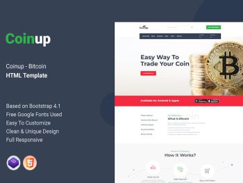 Coinup - Bitcoin HTML Template Yazı Tipi