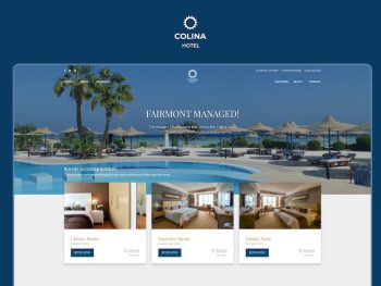 Colina - Hotel HTML Template Yazı Tipi