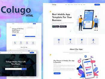 Colugo - App Landing Page HTML Template Yazı Tipi