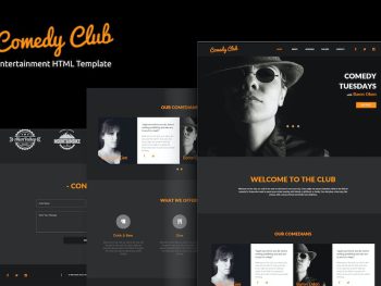 Comedy Club - Entertainment HTML Template Yazı Tipi