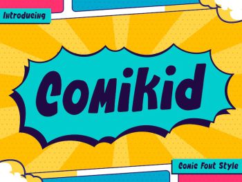 Comikid - Comic Font Style Yazı Tipi