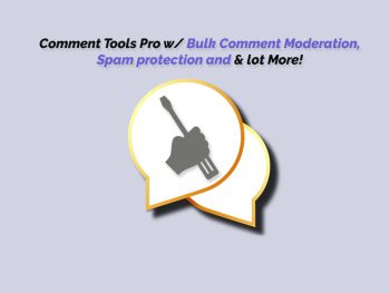 Comment Tools - Auto Moderation