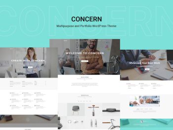 Concern - Multipurpose and Portfolio WordPress Teması