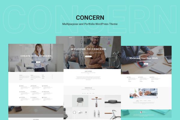 Concern - Multipurpose and Portfolio WordPress Teması