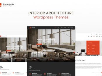 Concreate - Interior Architecture WordPress Teması