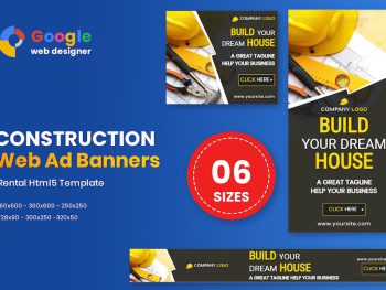 Construction Banners HTML5 - GWD Yazı Tipi