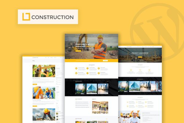 Construction - Business & Building WordPress Teması