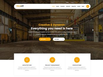 Construction Corporate Multipurpose Template Yazı Tipi