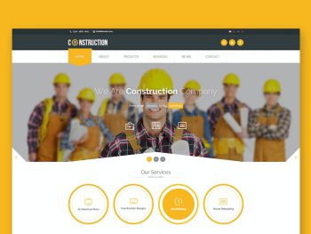 Construction - Industrial HTML5 Template Yazı Tipi