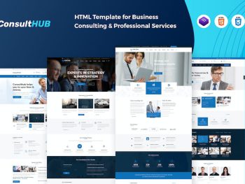 Consult HUB - Business Consulting Template Yazı Tipi