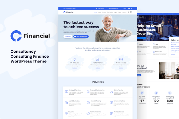 Consultancy - Business Consulting WordPress Teması