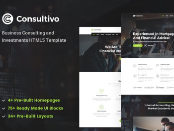 Consultivo Consulting & Investments HTML5 Template Yazı Tipi