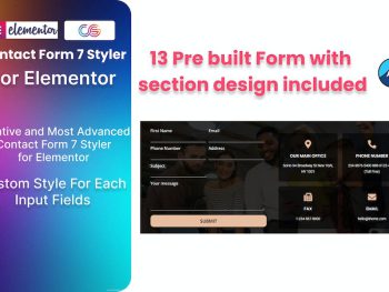 Contact Form 7 Styler Addon For Elementor WordPress Eklentisi