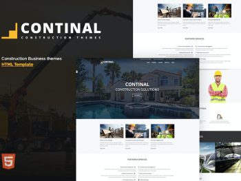 Continal - Construction Business HTML5 Template Yazı Tipi