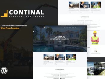 Continal - Construction & Business WordPress Teması