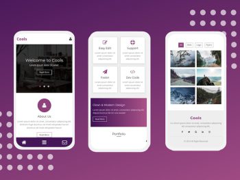 Cools - A Clean Mobile Template Yazı Tipi