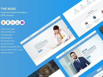 Corporate And Business HTML Template Yazı Tipi