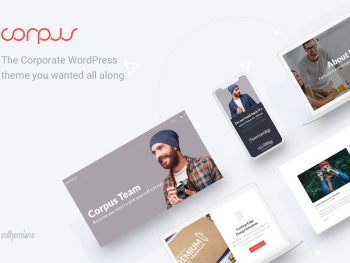 Corpus - Responsive Corporate WordPress Teması
