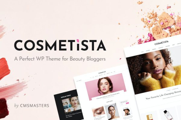 Cosmetista - Beauty & Makeup Theme WordPress Teması