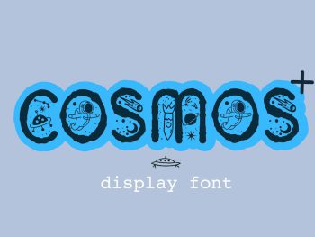 Cosmos display font Yazı Tipi