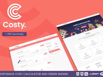 Costy | Cost Calculator and Order Wizard Yazı Tipi