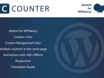 Counter - Addons for WPBakery Page Builder WordPress Eklentisi