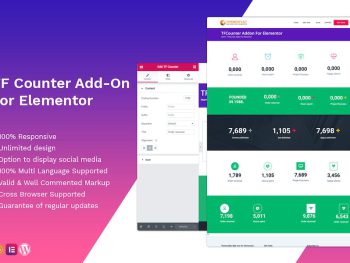 Counter addon - widget for Elementor WordPress Eklentisi