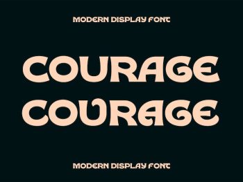 Courage Yazı Tipi