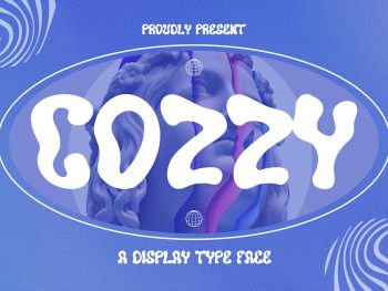 Cozzy - Display Type Face Font Yazı Tipi