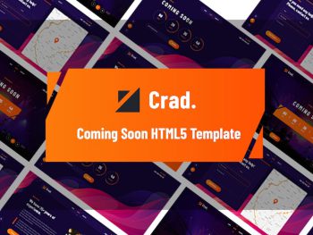 Crad - Creative Coming Soon HTML5 Template Yazı Tipi