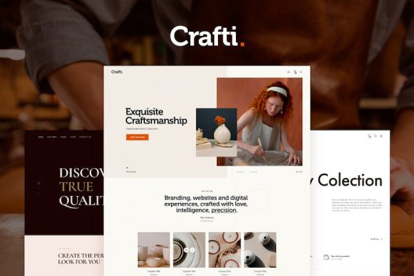 Crafti WordPress Teması