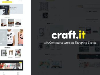 Craftit Artisan Shopping Theme WordPress Teması