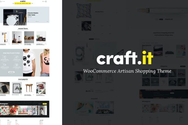 Craftit Artisan Shopping Theme WordPress Teması