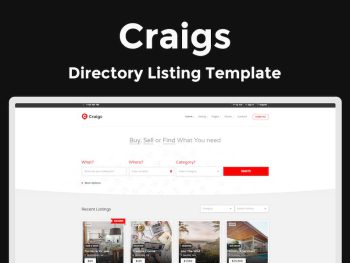 Craigs - Directory Listing Template Yazı Tipi