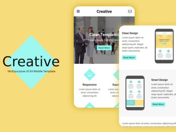 Creative - Multi-Purpose Mobile Template UI Kit Yazı Tipi